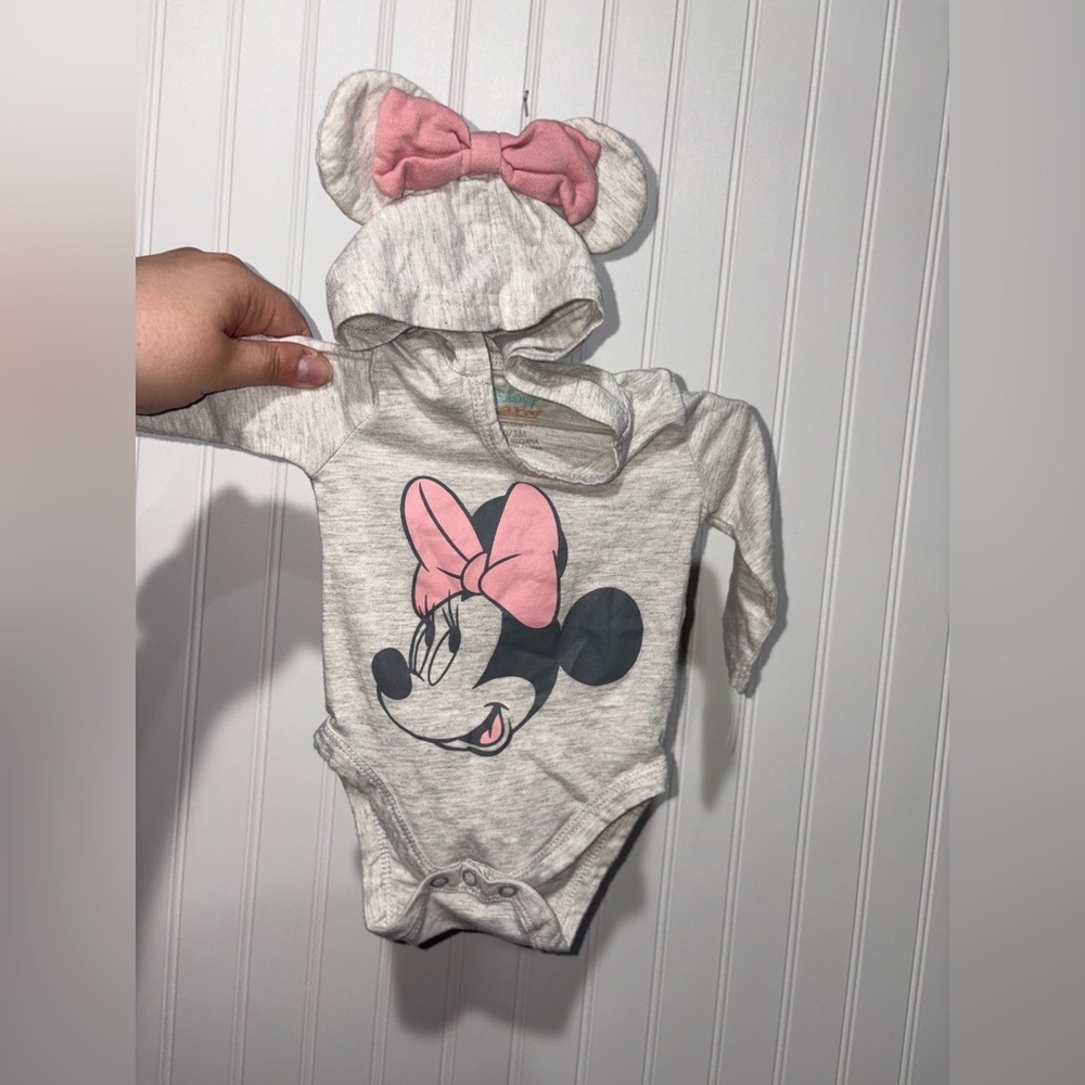 Disney Minnie Mouse Baby Onesie| 0-3 Months